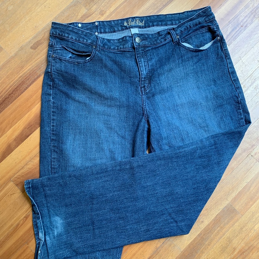 Red Rivet Boot Cut jeans size 22